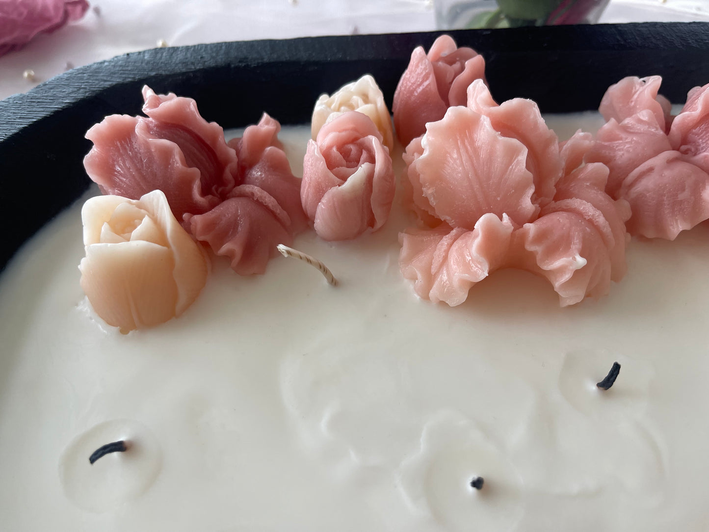 The Heirloom Centerpiece | 23 1/2”Oversized Multi-Wick Centerpiece | Luxury Candle Bowl