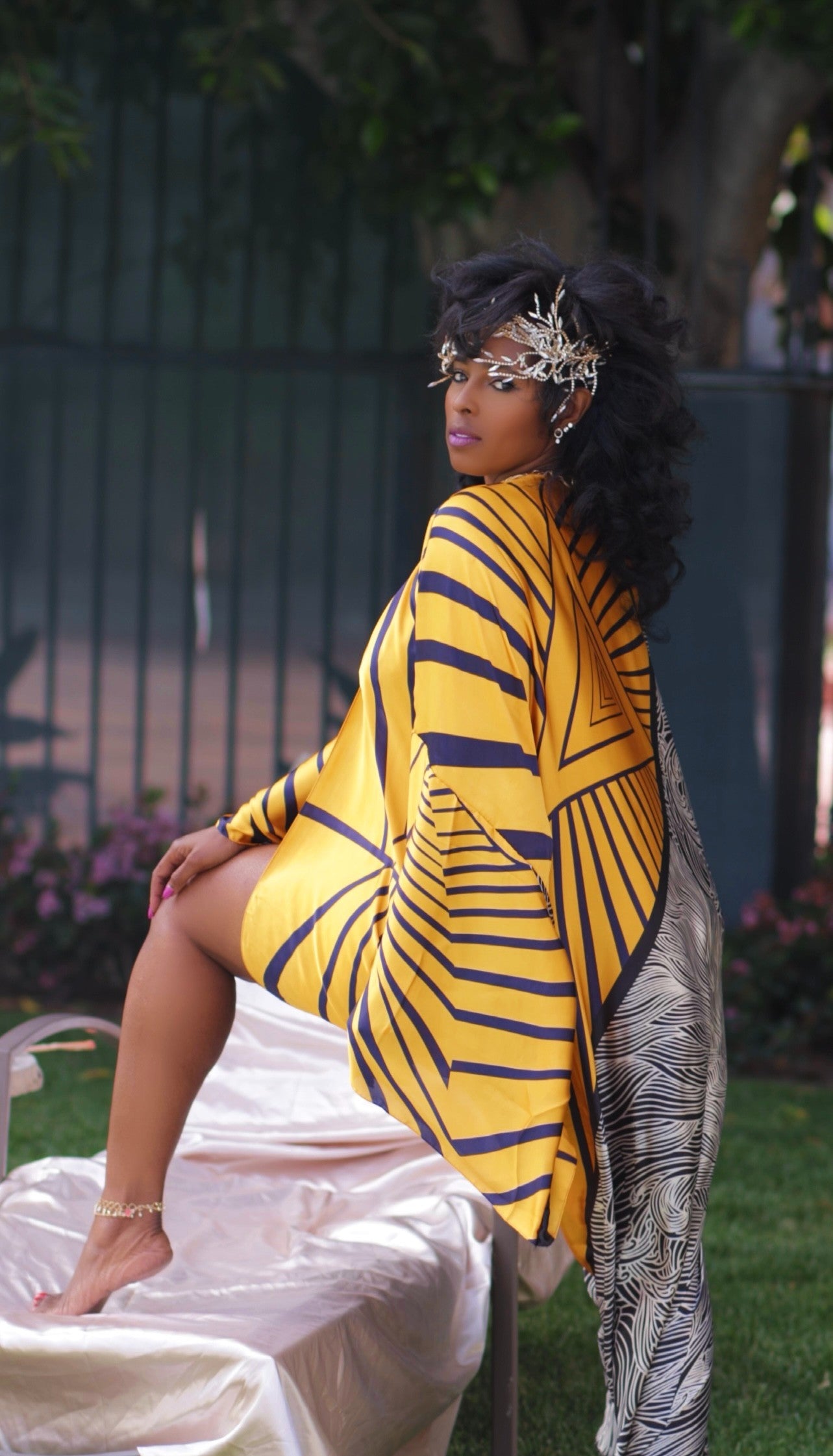 The Xanthic Yellow Kimono