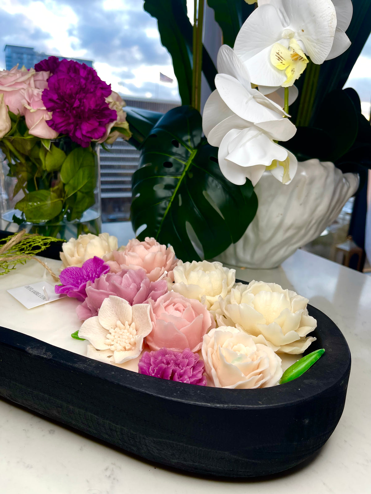 Multi-Wick Botanical Centerpiece|Limited Stock