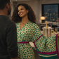 The Emerald Leopard Kimono