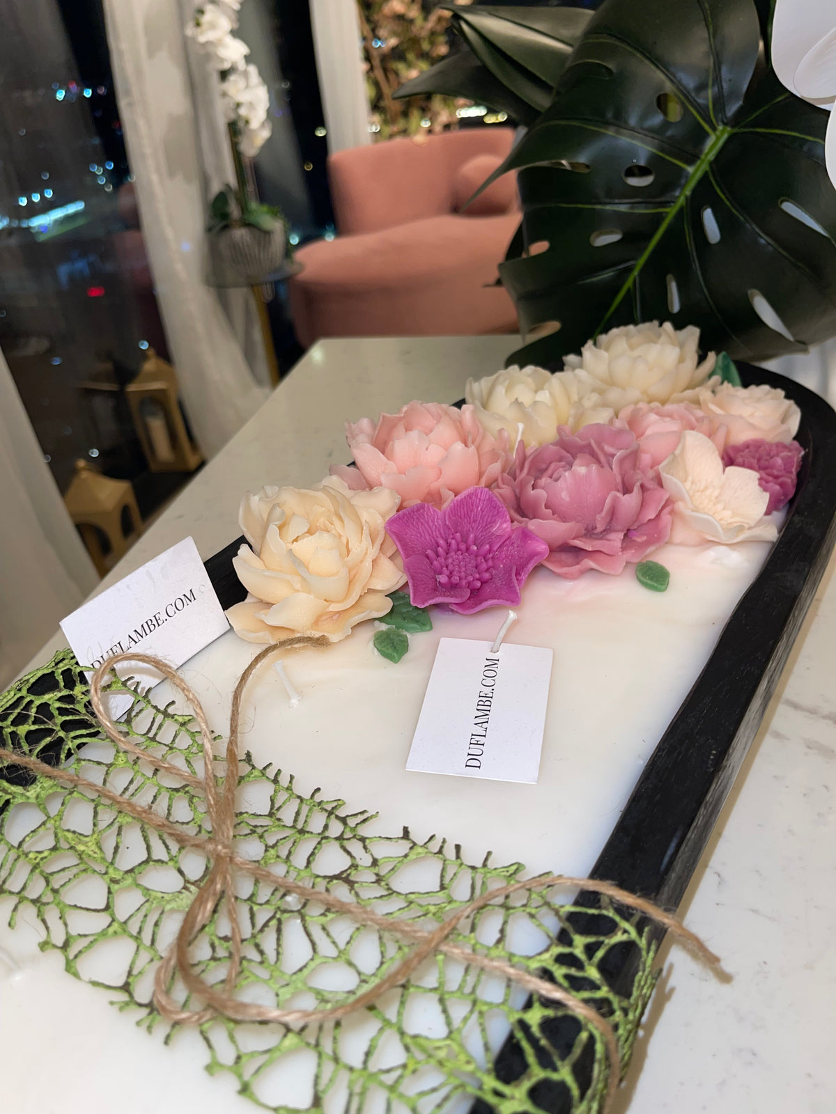 Multi-Wick Botanical Centerpiece|Limited Stock
