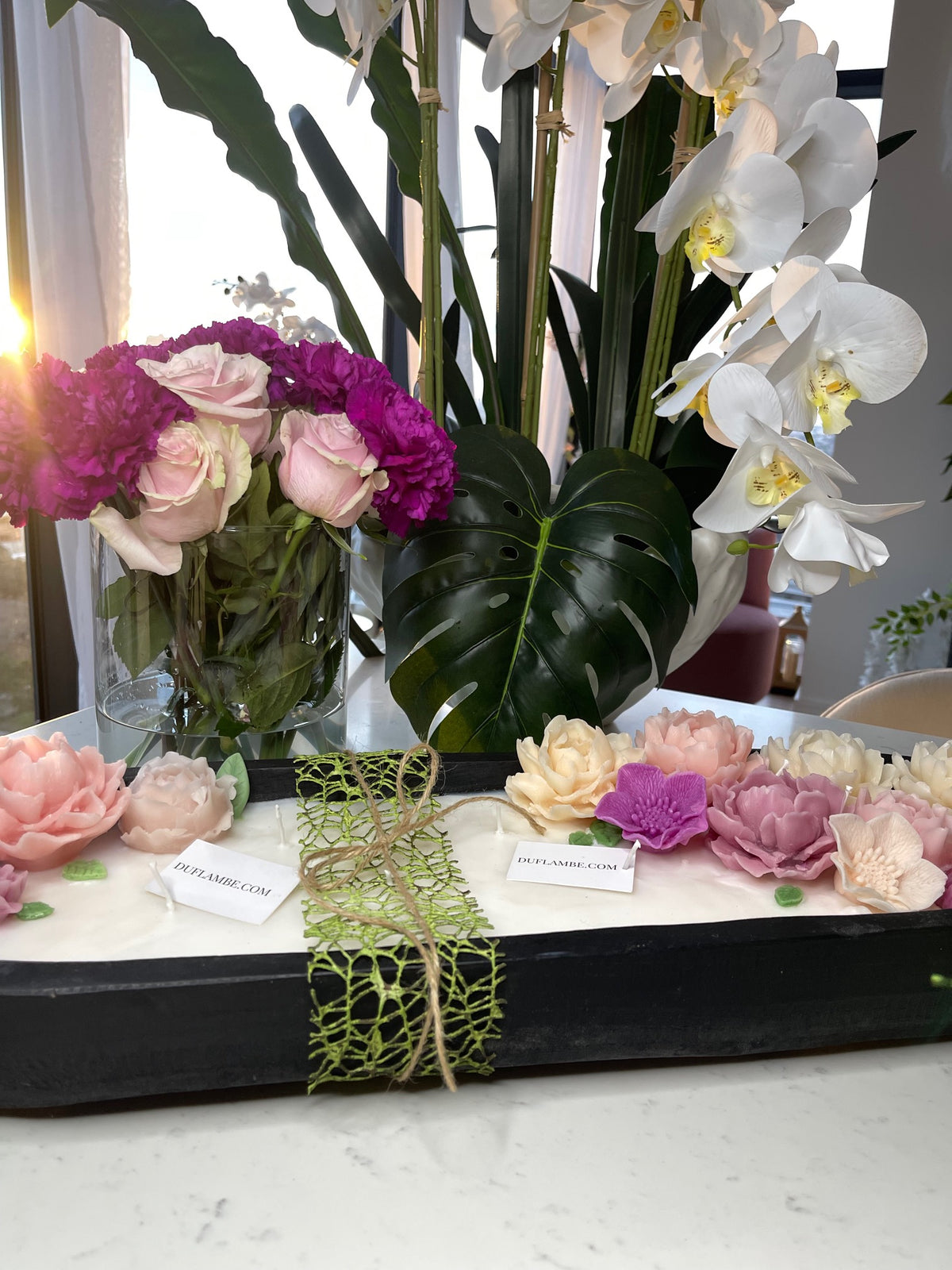Multi-Wick Botanical Centerpiece|Limited Stock