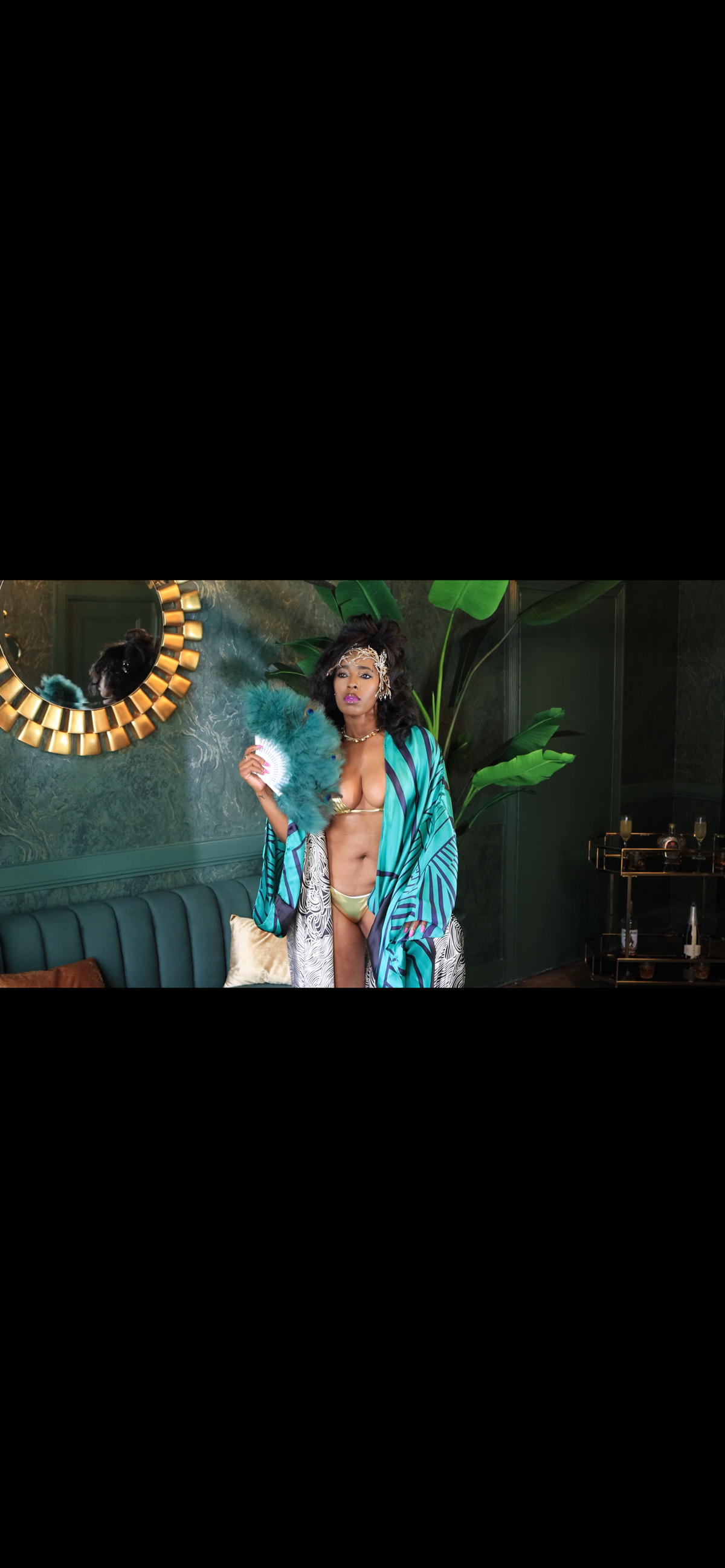 Emerald Kimono