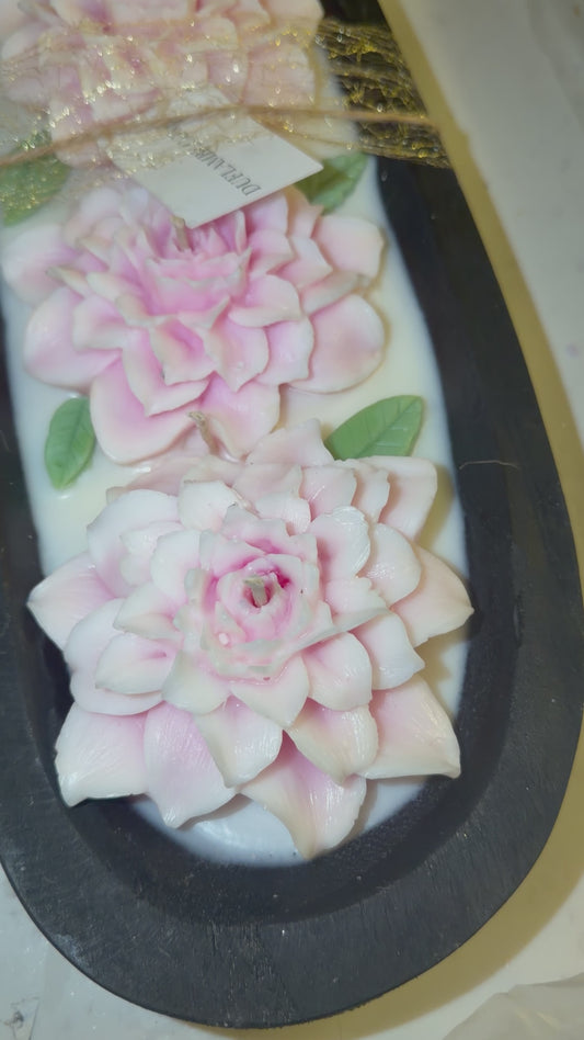 Oversized Bloom Candle Bowl