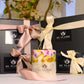 Above All Else Fragrance Candle 5 Piece Set - Live Roses, Orchids and Freesia Florals
