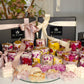 Above All Else Fragrance Candle 5 Piece Set - Live Roses, Orchids and Freesia Florals